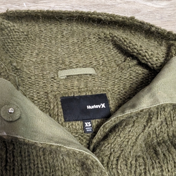 Stunning! Relaxed, wool blend oversized cardigan from Hurley xs - Picture 12 of 13